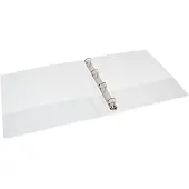 Quantore Presentatieringband A4 Maxi 4-rings D-mech 50mm wit - 2 stuks