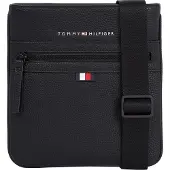 Tommy Hilfiger Schoudertas 'Essential' rood / zwart / wit