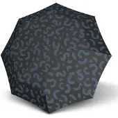 Knirps paraplu A.200 Medium Duomatic Cone Black zwart