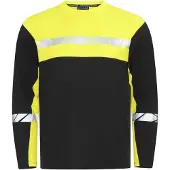 Projob 7002 T-shirt Lange Mouwen Regular Fit Reflecterend | Maat: M