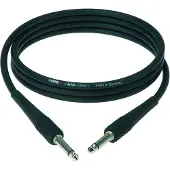 Klotz KIK INSTRUMENT CABLE BLACK 1,5M JACK 2P - JACK 2P METAL