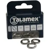 Talamex Spring Lock Washer 6 Units Zwart 10 mm