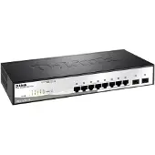 D-Link DGS-1210-10/E DGS-1210-10/E Netwerk switch 8 + 2 poorten 20 GBit/s