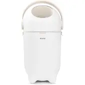 Dutsi - Design Luieremmer – 100% Geurvrij & Universeel – Ruimte voor 20 luiers - Incl. 40 Zakjes - Beige