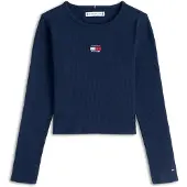 Tommy Hilfiger Shirt 'Heritage Extra Slim Long Sleeve' marine