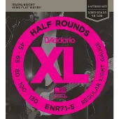 D'addario And Co ENR71-5 HALF ROUNDS REGULAR LIGHT 5C 45-130