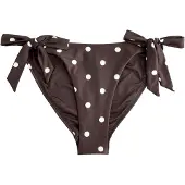 Next Bikinibroek donkerbruin / wit