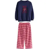 Next Nachtkledij navy / cranberry