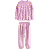 Next Nachtkledij mauve / oranje / eosine / offwhite