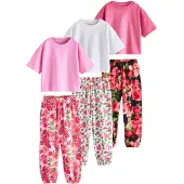 Next Nachtkledij groen / pink / rosa / zwart / wit