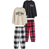 Next Nachtkledij beige / rood / zwart / wit