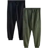 Next Sportbroek donkergroen / zwart