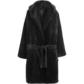 Next Badjas lang zwart