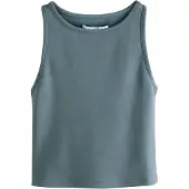 Next Top cyaan blauw