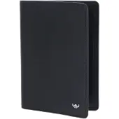 Golden Head Leren identiteitskaarthoesje Polo RFID Protect Reisepasshülle 4453 Schwarz zwart