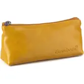 Bombata etui Evolution Triangle 20 cm kunstleer geel
