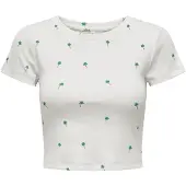 ONLY - ONLFENJA LIFE S/S AOP O-NECK TOP JRS - Meisjes - Blouses
