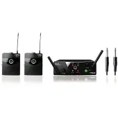 AKG WMS 40 Mini2 Dual draadloos gitaar systeem ISM2 ISM3