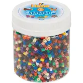 Toymax strijkkralen in potje - kleurenmix (67), 3000st.