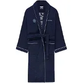 Pockies Badjas lang navy / wit