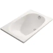 Jika Riga - Zitbad, 105x70x38 cm, wit H2340000000001