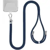 Jaym , Universeel Nekkoord 150cm - Nylon met Universele Bevestiging, Marineblauw