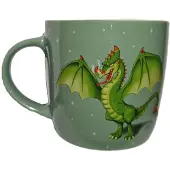 Efteling Mok - Beker - Groene Draak - Geschenkverpakking