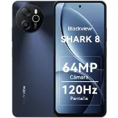 Blackview SHARK 8 Smartphone - 4G DUAL SIM - 16 RAM 256GB ROM - Helio G99 Octa Core - 6.78 inch 120Hz 2.4K - Android 13 - 64MP - NFC -Zwart