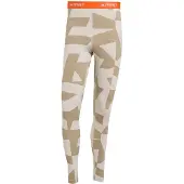 Adidas Sportbroek 'Multi Synthetic Base Layer' beige / ecru / donkeroranje