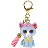 TY Mini Boo's Clip Heather Cat 9cm