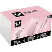 Fresh 'n Rebel 8bnd-wc-cb-pb-pp - Bundel Draagbare Powerbank Roze