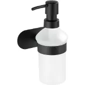 Wenko Orea turbo-loc zeepdispenser zwart mat
