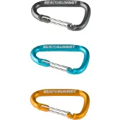 Sea to Summit Accessory Carabiner pak van drie 2019 Sleutelhanger