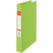 Esselte ringmap Vivida groen, 4 ringen - 3 stuks