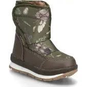 Mikk-Line - Kid's Winter Boot Padded - Winterschoenen 34, olijfgroen/bruin
