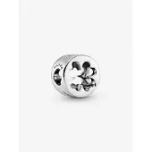 Pandora Bedel Silver Geluk &amp; Moed Klavertjevier Charm 797868