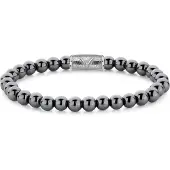 Rebel & Rose Grey Silver Shine DV RR-6DV02-S-M Armband 17,5cm
