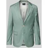 MCNEAL Slim fit linnen colbert met knoopsluiting