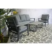 Intergard Aluminium loungeset Dublin 5 personen