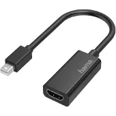 Hama Video-adapter Mini-DisplayPort-stekker - HDMI-aansluiting Ultra-HD 4K