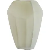 Light & Living VIONNA vaas van glas in olijf groen 30x16x44.5 cm