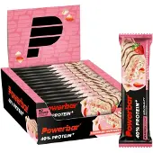 Powerbar 12x Proteine + Crisp Strawberry White Choc 40 gr