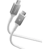 Spigen Essential | USB-C naar USB-C Kabel 240W Fast Charge | Power Delivery | 40Gbps Dataoverdracht | 8K Video | 1.2M Wit
