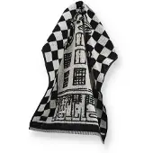 Bunzlau Castle Keukendoek Grachtenpand Zwart
