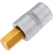 Hazet Dopsleutelbit 986-14 · 1/2 inch (12,5 mm) vierkant hol · Binnen-zeskant-profiel · SW 14 mm