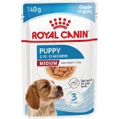 Royal Canin Shn Medium Puppy Pouch - Hondenvoer - 10x140 g