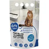 Duvo+ Premium Fijne Silica Kattenbakvulling - Klontvormend