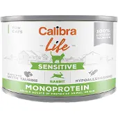Calibra Cat Life Sensitive Natvoer - Konijn