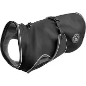 DOG SPORT - Dog Coat Uppsala - Hondenjas Rücken 30 cm - Hals 22-40 cm / Bauch 36-60 cm, zwart