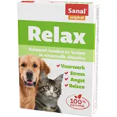 Sanal Relax Hond/Kat - Anti stressmiddel - 15 stuks